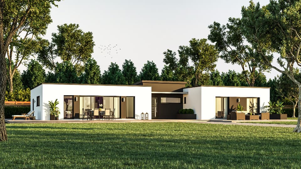Maison neuve - Terrain à bâtir () à Saint-Guyomard (56), prix 405 000 €