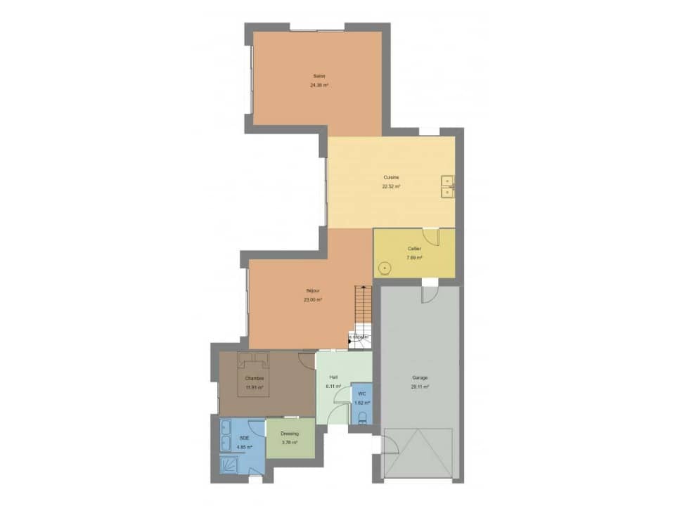 Maison neuve - Terrain à bâtir () à Guidel, prix 550 800 €