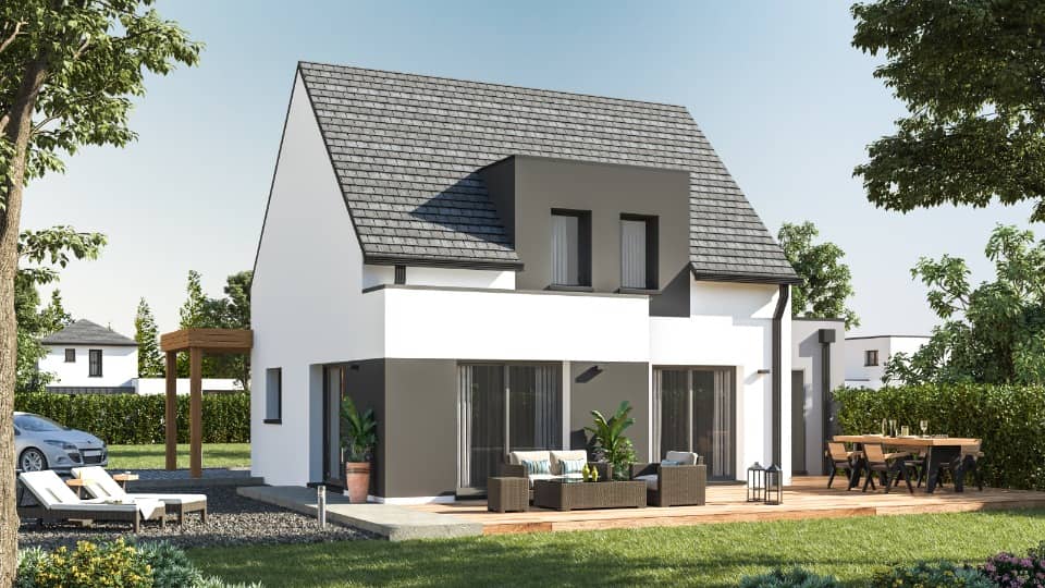 Maison neuve - Terrain à bâtir () à Guidel, prix 470 000 €