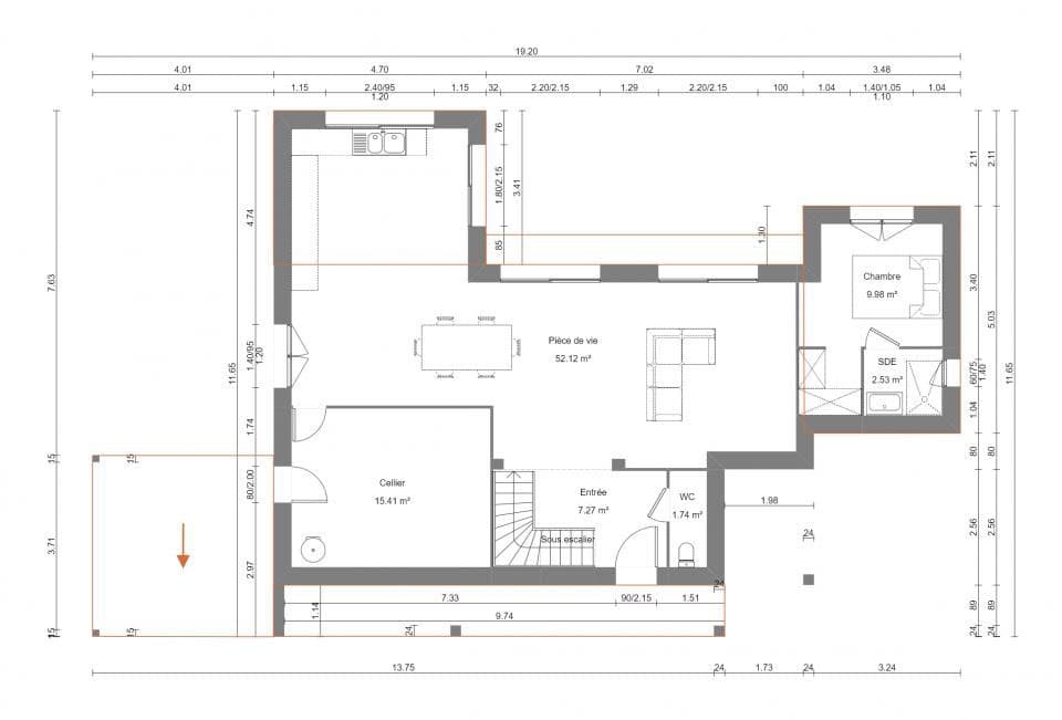 Maison neuve - Terrain à bâtir () à Riec-sur-Bélon (29), prix 399 000 €