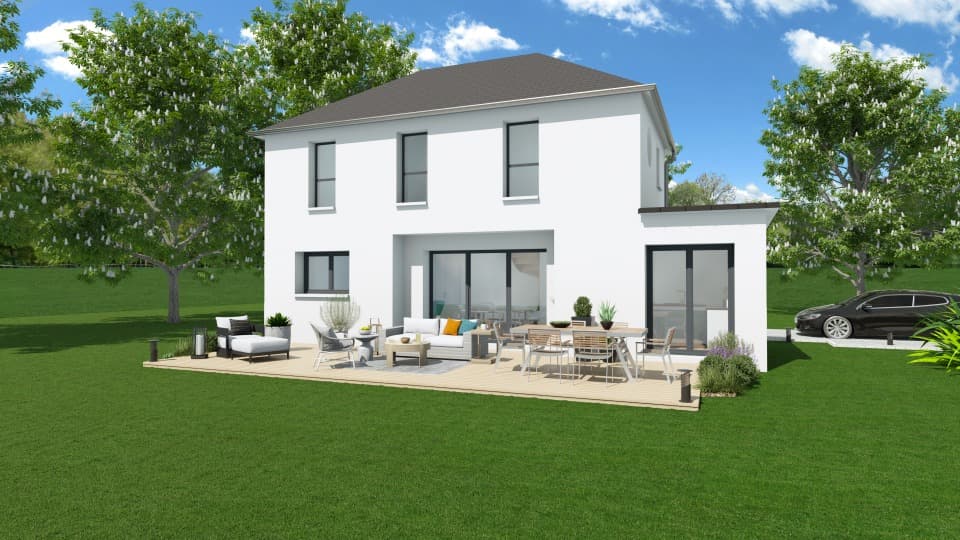 Maison neuve - Terrain à bâtir () à Camors (56), prix 286 000 €