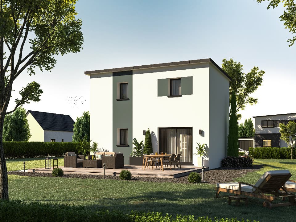 Maison neuve - Terrain à bâtir Melgven (29140) à Melgven (29), prix 239 500 €