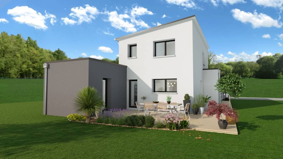 Maison neuve - Terrain à bâtir Melgven (29140) à Melgven, prix 343 000 €