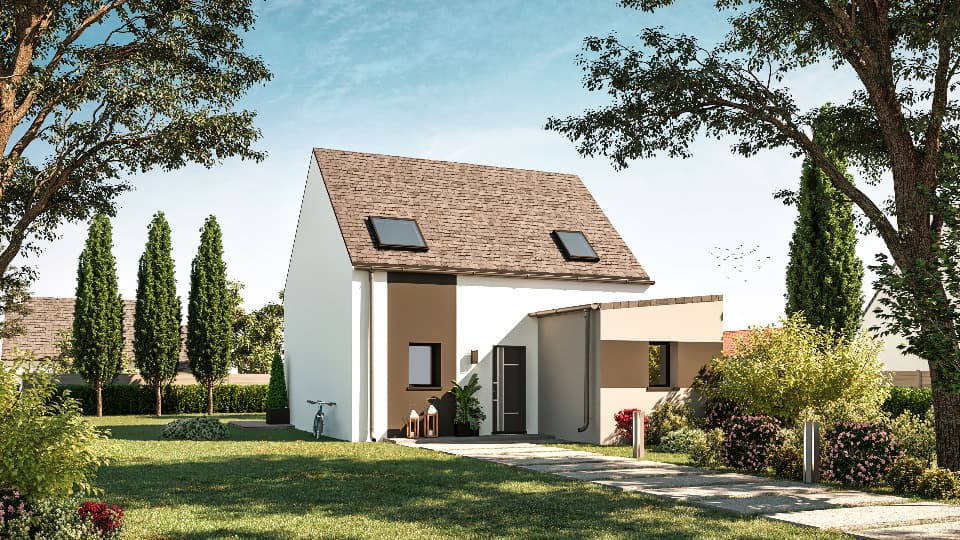 Maison neuve - Terrain à bâtir Pluvigner (56330) à Pluvigner (56), prix 295 000 €