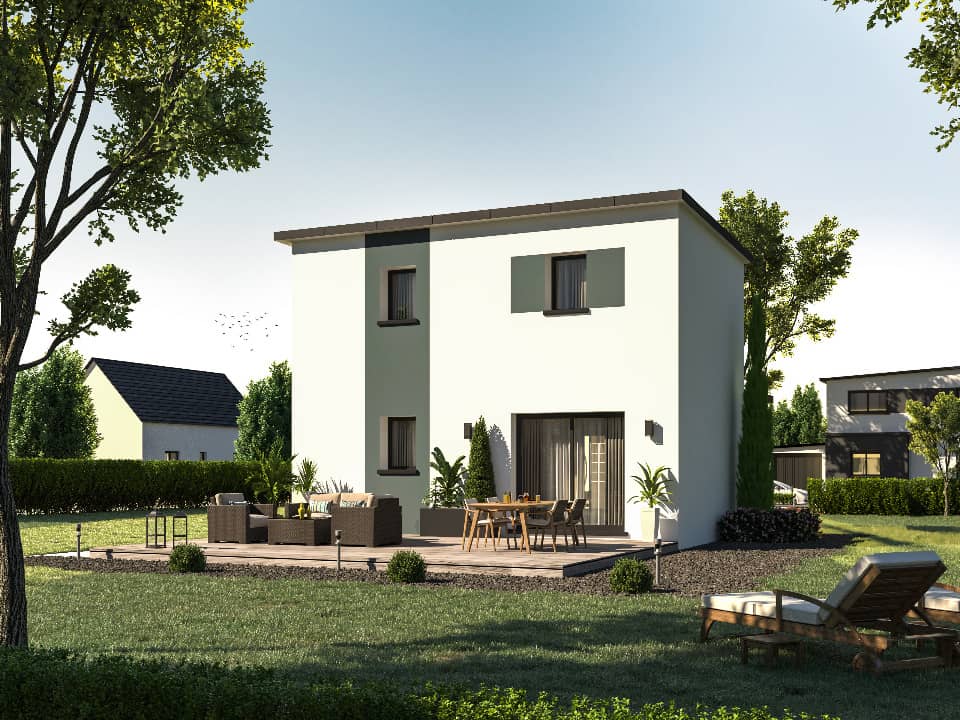 Maison neuve - Terrain à bâtir Monterblanc (56250) à Monterblanc, prix 257 100 €
