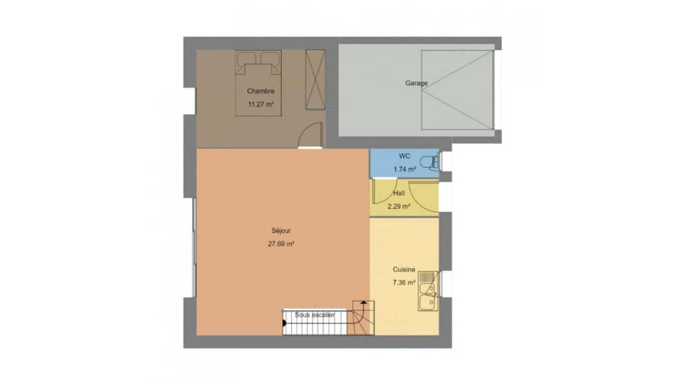 Maison neuve - Terrain à bâtir Clohars-Carnoët (29360) à Clohars-Carnoët, prix 323 000 €