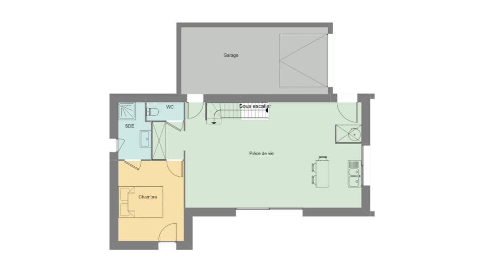 Maison neuve - Terrain à bâtir Riantec (56670) à Riantec (56), prix 394 000 €