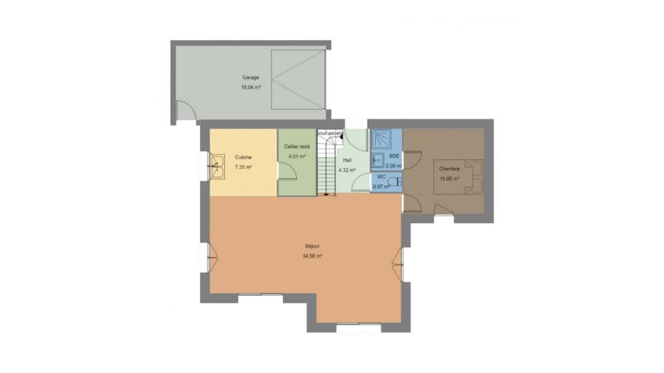 Maison neuve - Terrain à bâtir Merlevenez (56700) à Merlevenez (56), prix 363 900 €