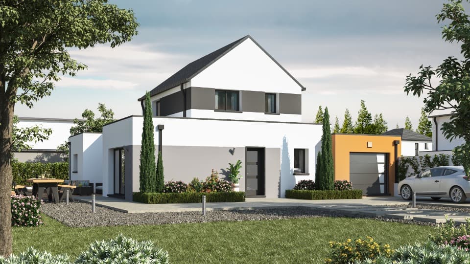 Maison neuve - Terrain à bâtir Merlevenez (56700) à Merlevenez (56), prix 454 000 €