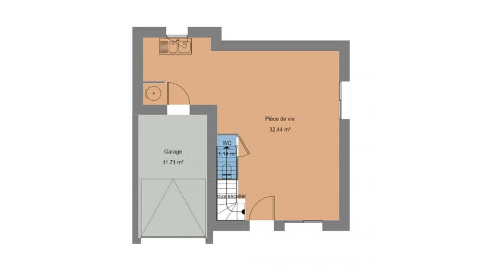 Maison neuve - Terrain à bâtir Pont-Scorff (56620) à Pont-Scorff (56), prix 232 000 €