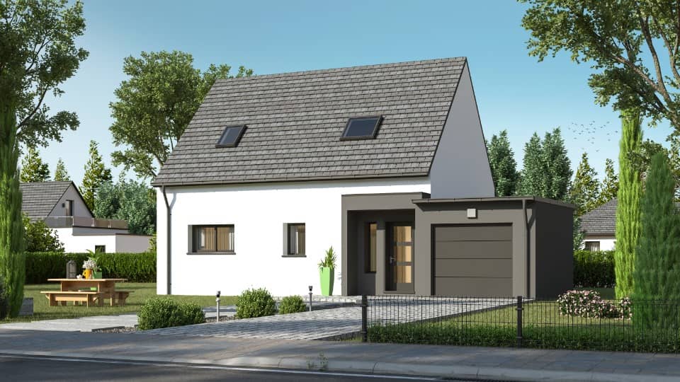 Maison neuve - Terrain à bâtir Guidel (56520) à Guidel (56), prix 409 000 €