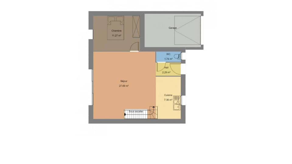 Maison neuve - Terrain à bâtir Quimperlé (29300) à Quimperlé, prix 280 000 €