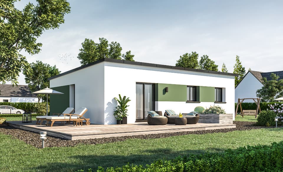 Maison neuve - Terrain à bâtir Guénin (56150) à Guénin (56), prix 168 000 €