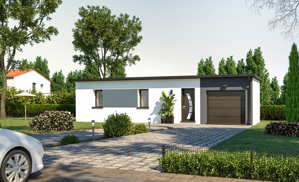 Maison neuve - Terrain à bâtir Languidic (56440) à Languidic (56), prix 242 900 €