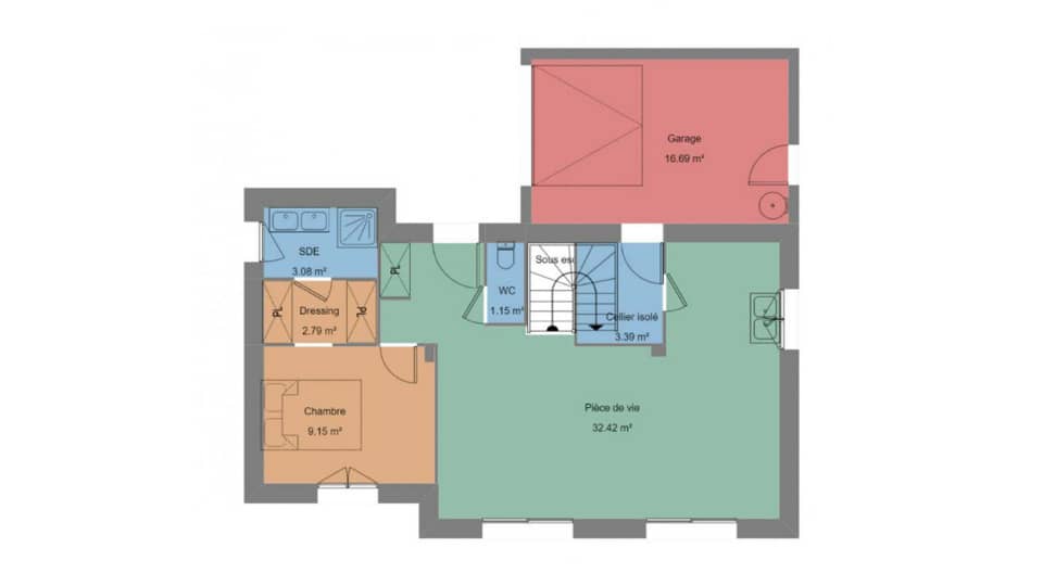 Maison neuve - Terrain à bâtir () à Sarzeau, prix 384 800 €