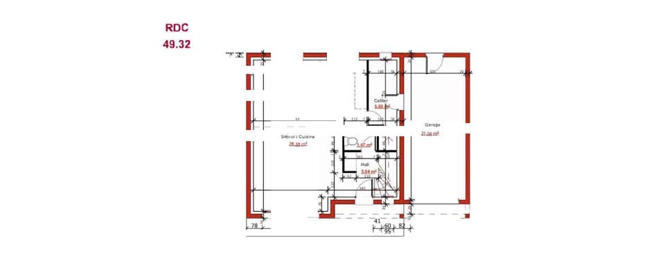 Maison neuve - Terrain à bâtir Thoiry (78770) à Thoiry (78), prix 502 000 €