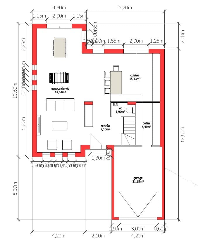 Maison neuve - Terrain à bâtir Limours (91470) à Limours (91), prix 599 000 €
