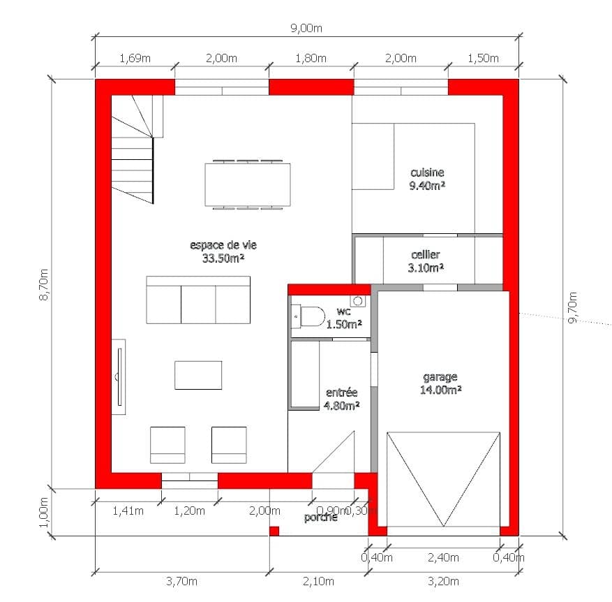Maison neuve - Terrain à bâtir Rambouillet (78120) à Rambouillet (78), prix 458 000 €