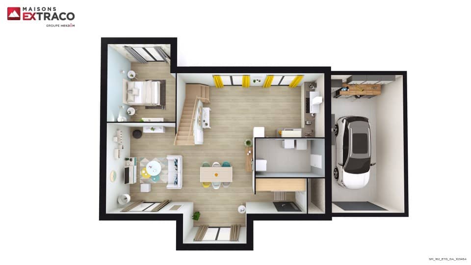 Maison neuve - Terrain à bâtir La Villeneuve-en-Chevrie (78270) à La Villeneuve-en-Chevrie (78), prix 419 000 €