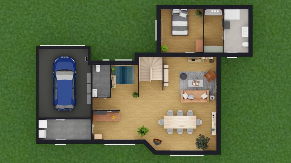 Maison neuve - Terrain à bâtir Épieds (27730) à Épieds (27), prix 425 530 €