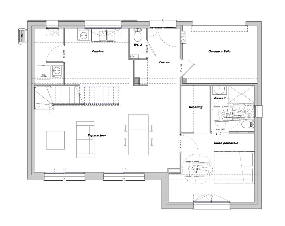 Maison neuve - Terrain à bâtir Évreux (27000) à Évreux (27), prix 336 775 €