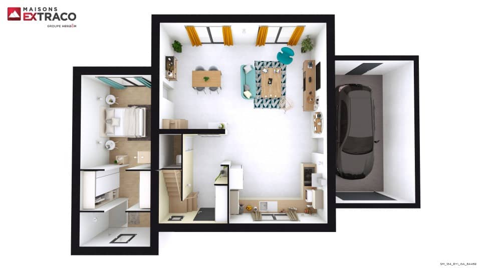 Maison neuve - Terrain à bâtir Miserey (27930) à Miserey, prix 318 220 €