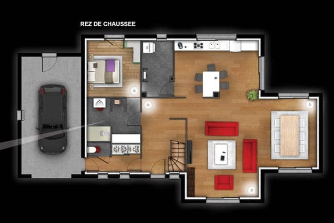 Maison neuve - Terrain à bâtir Rouvray (27120) à Rouvray, prix 368 538 €