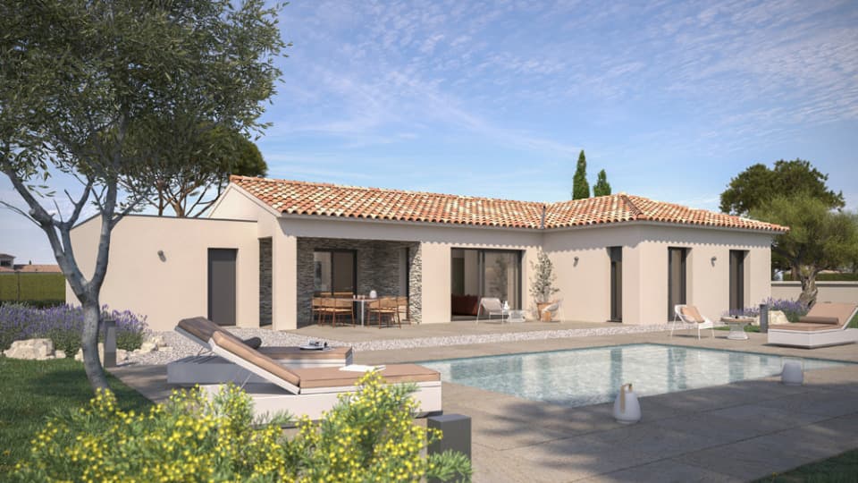 Maison neuve - Terrain à bâtir Nans-les-Pins (83860) à Nans-les-Pins (83), prix 430 000 €
