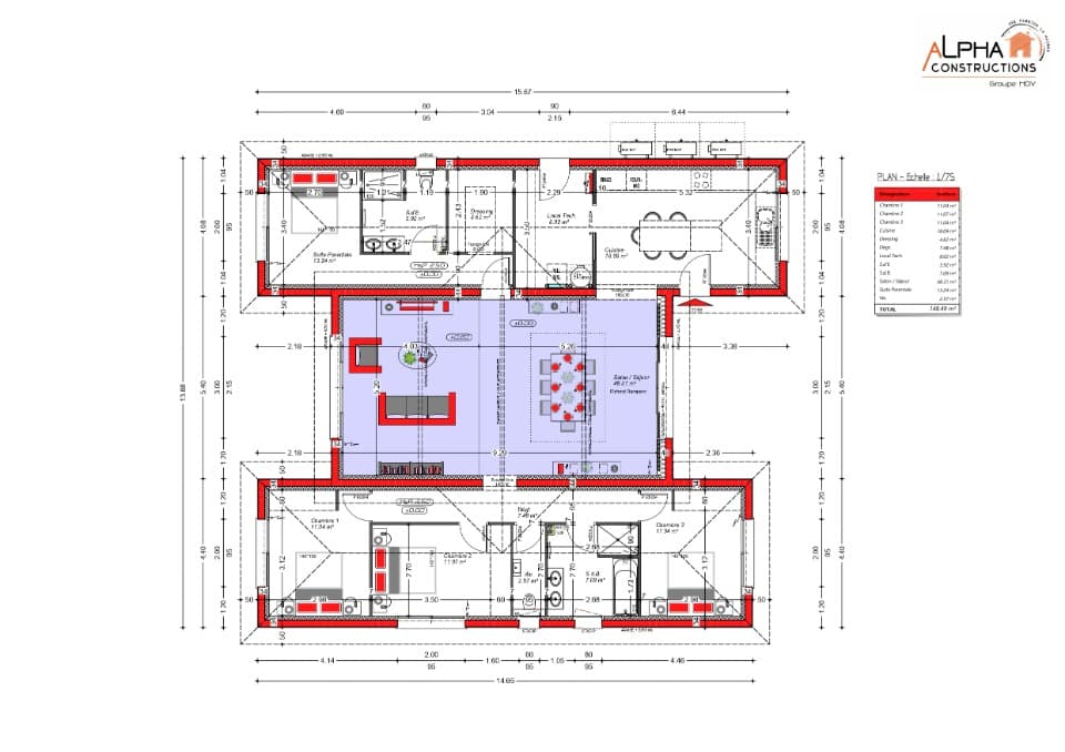Maison neuve - Terrain à bâtir Saint-André-de-Cubzac (33240) à Saint-André-de-Cubzac (33), prix 450 000 €
