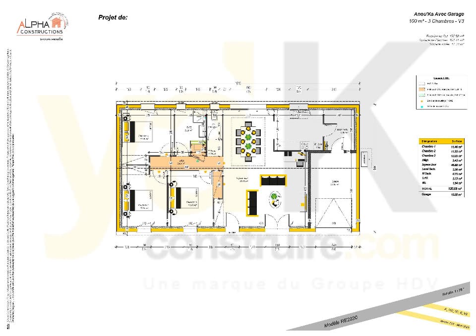 Maison neuve - Terrain à bâtir Saint-Sylvestre-sur-Lot (47140) à Saint-Sylvestre-sur-Lot (47), prix 195 500 €