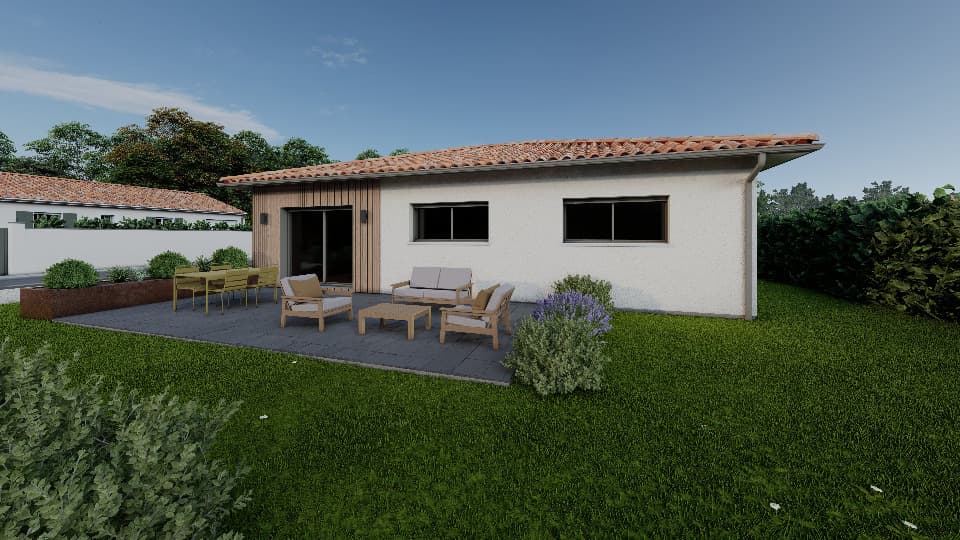 Maison neuve - Terrain à bâtir Sérignac-sur-Garonne (47310) à Sérignac-sur-Garonne (47), prix 248 950 €
