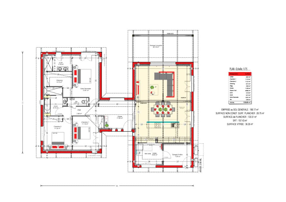 Maison neuve - Terrain à bâtir Nérac (47600) à Nérac (47), prix 378 000 €