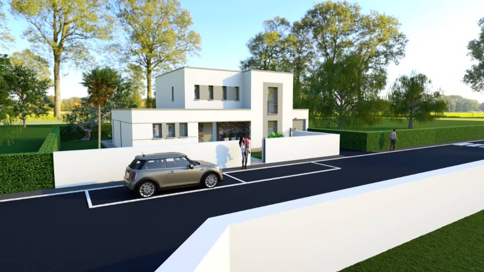 Maison neuve - Terrain à bâtir Moret-Loing-et-Orvanne (77250) à Moret-Loing-et-Orvanne, prix 455 400 €