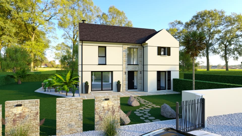 Maison neuve - Terrain à bâtir Pussay (91740) à Pussay (91), prix 343 000 €