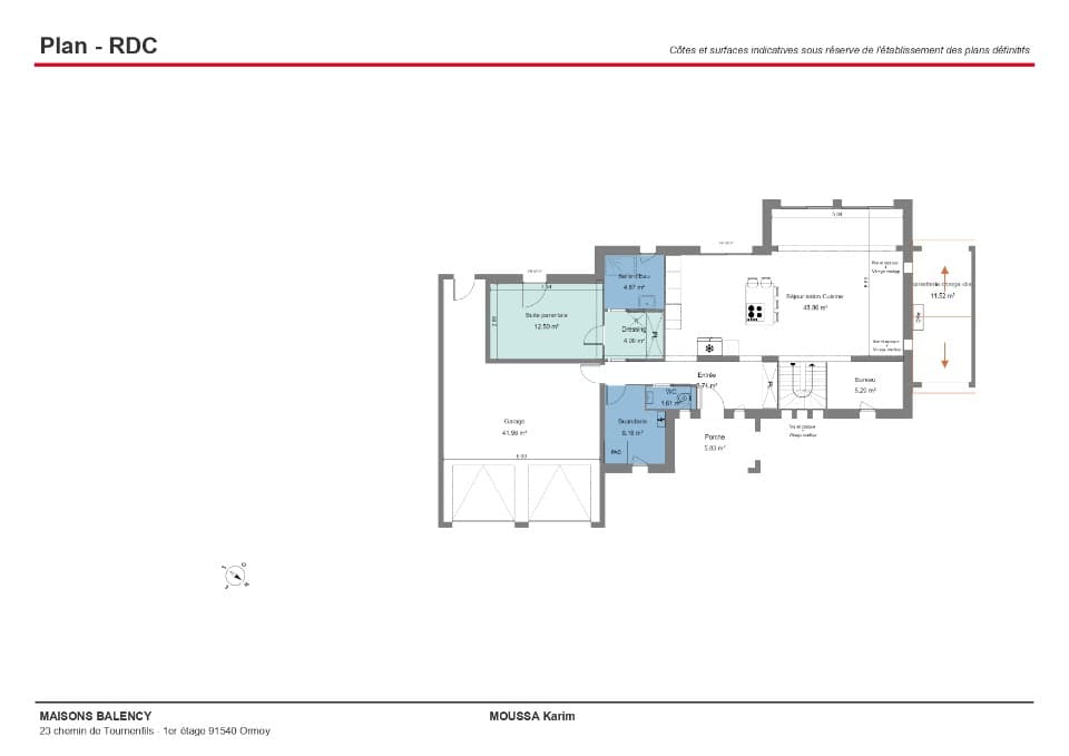 Maison neuve - Terrain à bâtir Moret-Loing-et-Orvanne (77250) à Moret-Loing-et-Orvanne (77), prix 424 900 €