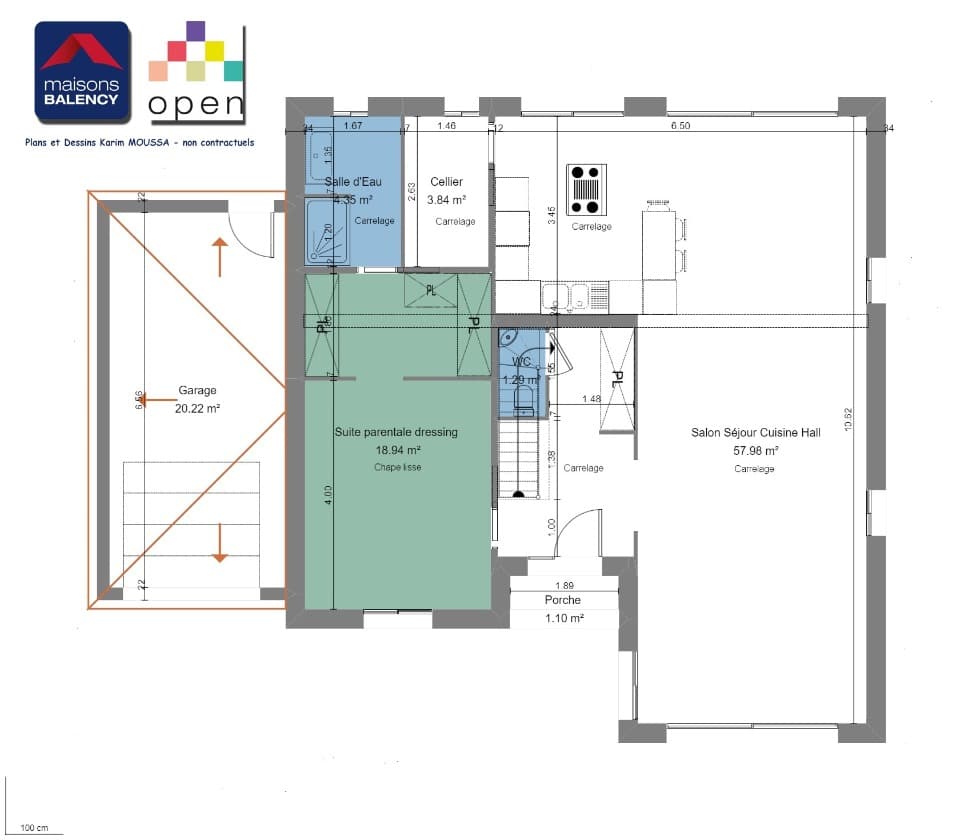 Maison neuve - Terrain à bâtir Chailly-en-Bière (77930) à Chailly-en-Bière (77), prix 445 170 €