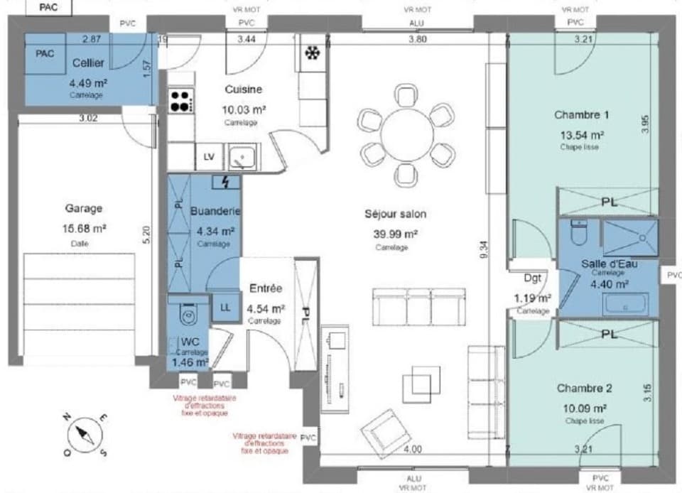 Maison neuve - Terrain à bâtir Breux-Jouy (91650) à Breux-Jouy (91), prix 320 000 €