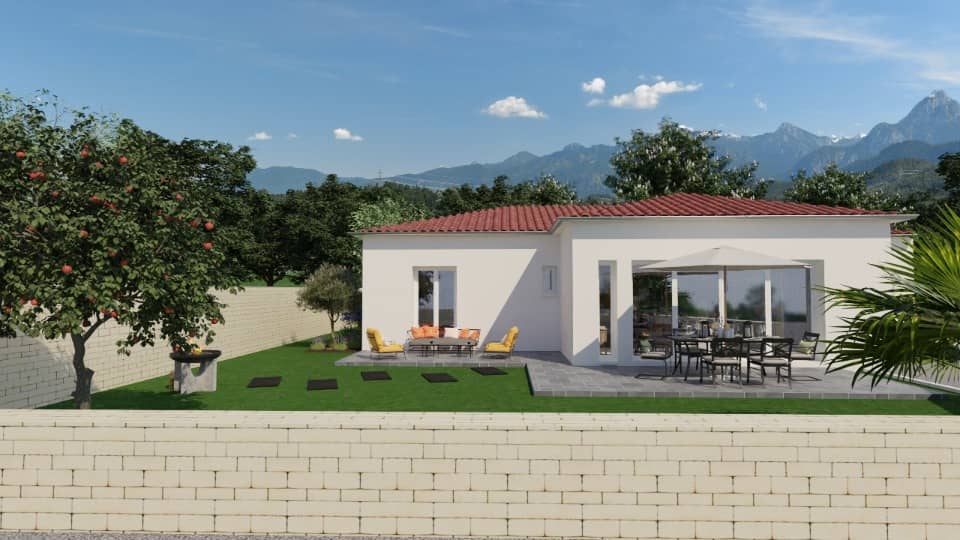 Maison neuve - Terrain à bâtir () à La Balme-les-Grottes, prix 245 000 €