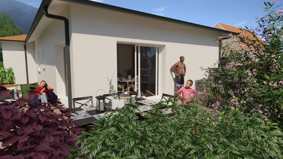 Maison neuve - Terrain à bâtir () à La Balme-les-Grottes, prix 260 000 €