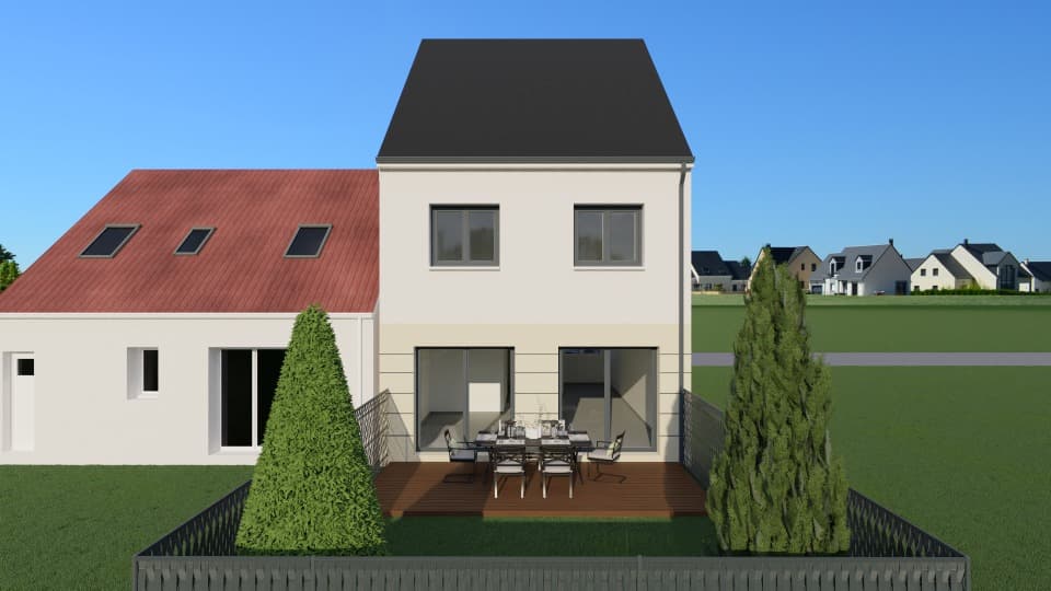 Maison neuve - Terrain à bâtir () à Houilles (78), prix 425 179 €