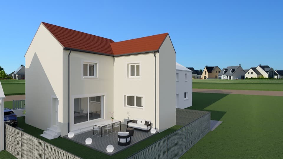 Maison neuve - Terrain à bâtir () à Houilles (78), prix 582 000 €