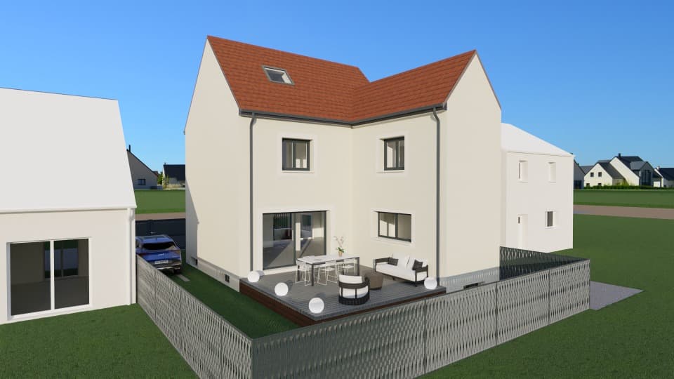 Maison neuve - Terrain à bâtir () à Houilles (78), prix 654 250 €