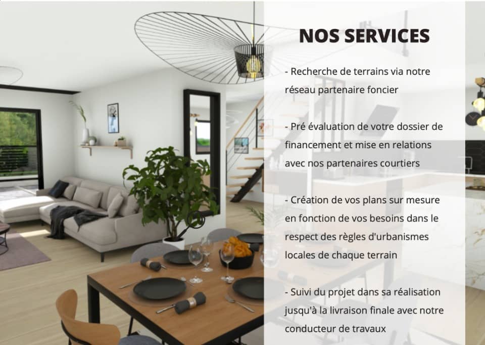 Maison neuve - Terrain à bâtir Marines (95640) à Marines (95), prix 329 000 €