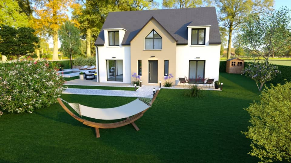 Maison neuve - Terrain à bâtir () à Bazemont (78), prix 460 000 €