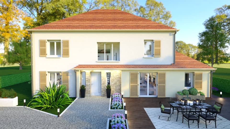 Maison neuve - Terrain à bâtir Cesson (77240) à Cesson (77), prix 455 000 €