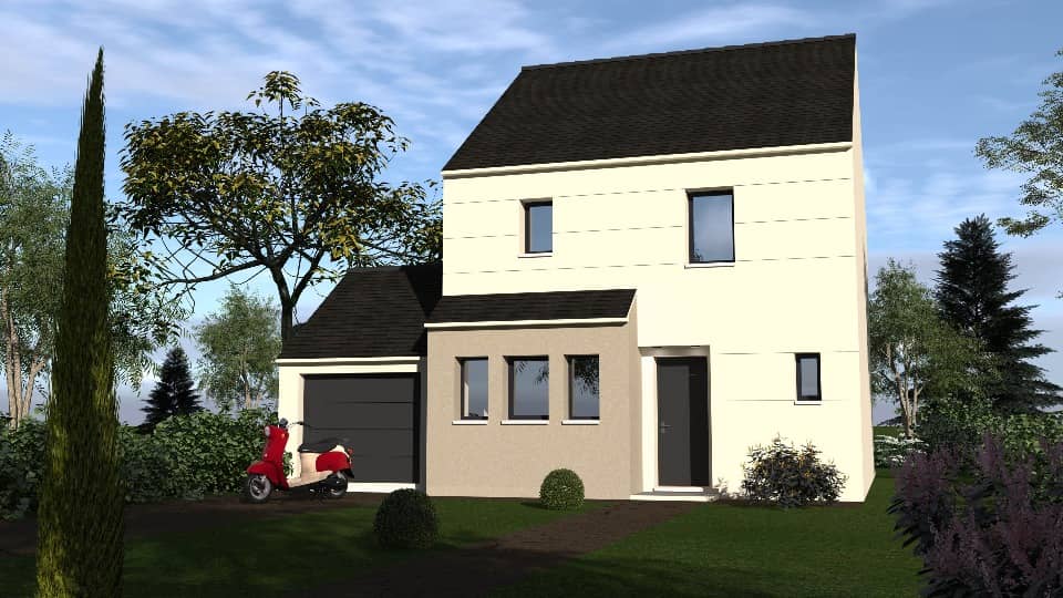 Maison neuve - Terrain à bâtir Le Plessis-Bouchard (95130) à Le Plessis-Bouchard (95), prix 530 000 €