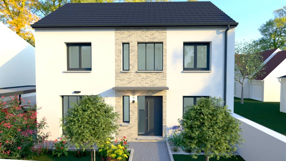 Maison neuve - Terrain à bâtir Le Plessis-Bouchard (95130) à Le Plessis-Bouchard (95), prix 492 000 €