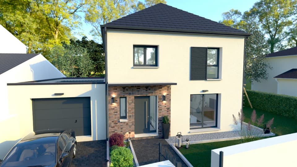 Maison neuve - Terrain à bâtir Andrésy (78570) à Andrésy (78), prix 559 000 €