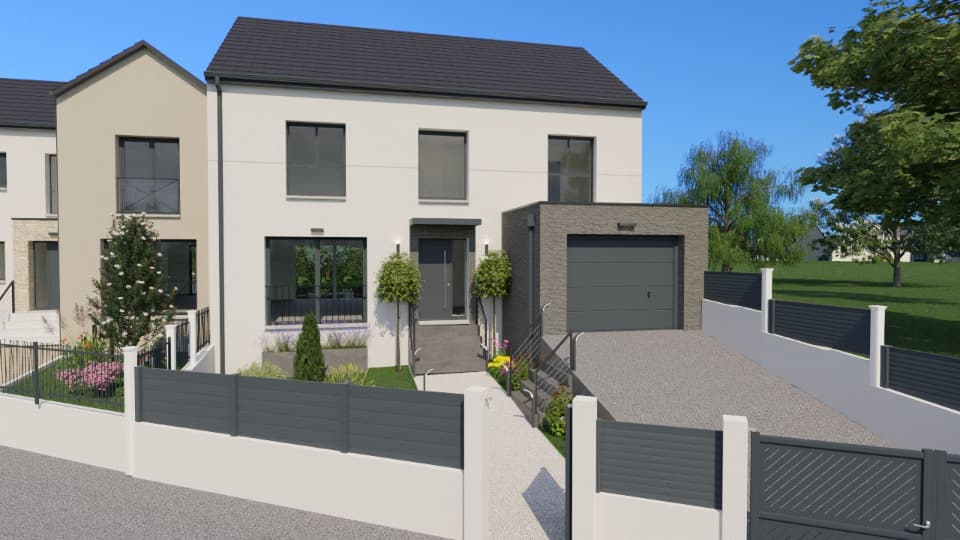 Maison neuve - Terrain à bâtir Châtenay-Malabry (92290) à Châtenay-Malabry (92), prix 699 000 €