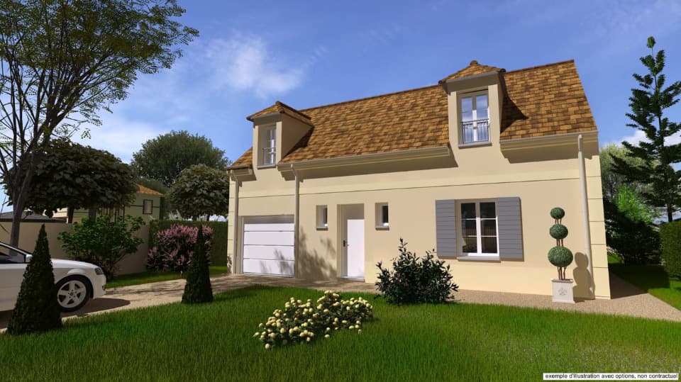 Terrain - Terrain à bâtir Marines (95640) à Marines (95), prix 129 000 €